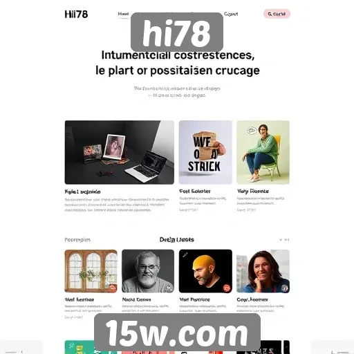 Tendências de design no site hi78 e suas influências